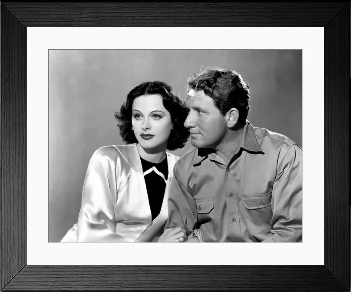Framed Print : BOOM TOWN, from left: Hedy Lamarr, Spencer Tracy, 1940 Framed Print : BOOM TOWN, from left: Hedy Lamarr, Spencer Tracy, 1940