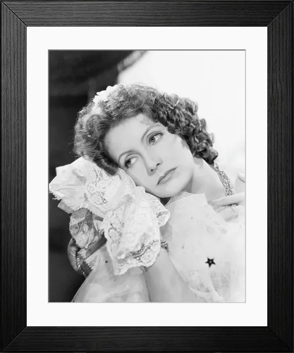 Framed Print : CAMILLE, Greta Garbo, portrait by Clarence Sinclair Bull, 1936