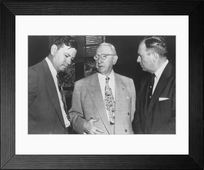 Framed Print : Georgia politicians planned for privatization of the public schools to avoid racial integration. This plan would deny basic education to the Georgia's African Americans. Sept