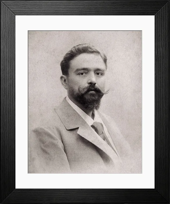 Framed Print : ALBENIZ, Isaac (1860-1909). Portrait of Isaac Albeniz aged 35. SPAIN. Madrid. Albeniz Foundation. AISA / Everett Collection**US SALES ONLY**