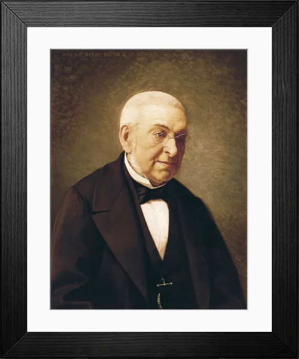 Framed Print : BRETON de los HERREROS, Manuel (1796-1873). Oil on canvas. SPAIN. Madrid. National Library. AISA / Everett Collection**US SALES ONLY**