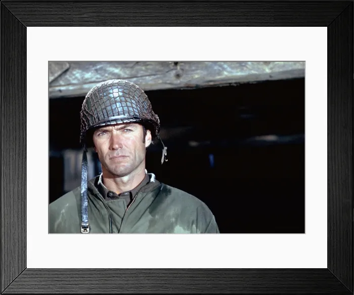 Framed Print : KELLY'S HEROES, Clint Eastwood, 1970