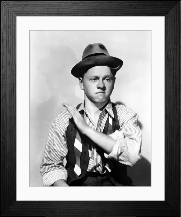 Framed Print : BOYS TOWN, Mickey Rooney, 1938