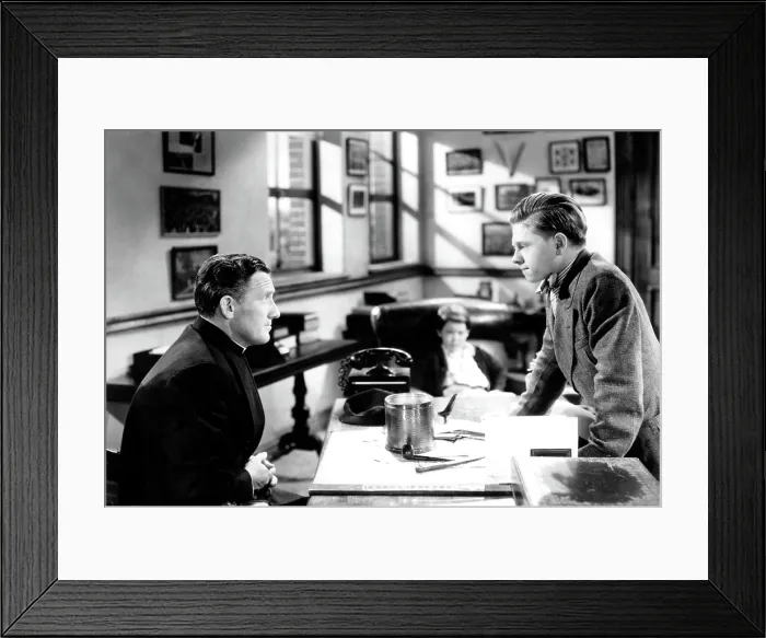 Framed Print : BOYS TOWN, Spencer Tracy, Mickey Rooney, 1938 Framed Print : BOYS TOWN, Spencer Tracy, Mickey Rooney, 1938
