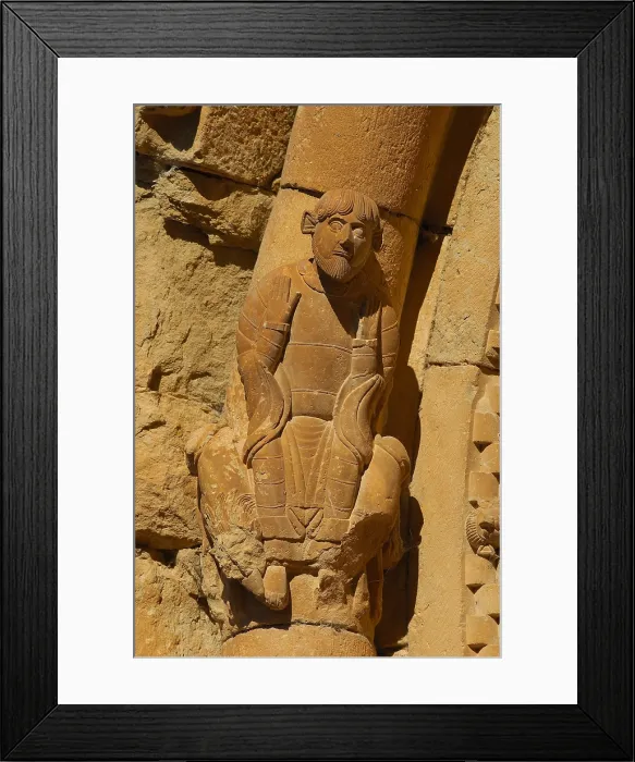 Framed Print : SPAIN. Isona. Church of Santa Maria of Covet. Church of Santa Mara de Covet. Faade. Romanesque art. Sculpture. AISA / Everett Collection**US SALES ONLY** Framed Print : SPAIN. Isona. Church of Santa Maria of Covet. Church of Santa Mara de Covet. Faade. Romanesque art. Sculpture. AISA / Everett Collection**US SALES ONLY**