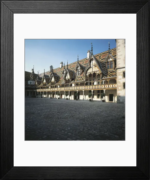 Framed Print : Htel-Dieu de Beaune. 1443 - 1451. FRANCE. Beaune. Htel-Dieu. France, Burgundy, Beaune, Hotel Dieu. Flemish art. Architecture. AISA / Everett Collection**US SALES ONLY** Framed Print : Htel-Dieu de Beaune. 1443 - 1451. FRANCE. Beaune. Htel-Dieu. France, Burgundy, Beaune, Hotel Dieu. Flemish art. Architecture. AISA / Everett Collection**US SALES ONLY**