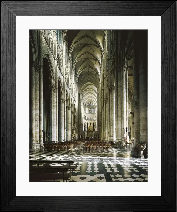 Framed Print : Notre-Dame Cathedral of Amiens. 1220-1402. FRANCE. Amiens. Notre Dame cathedral. Central nave. Gothic art. Architecture. AISA / Everett Collection**US SALES ONLY** Framed Print : Notre-Dame Cathedral of Amiens. 1220-1402. FRANCE. Amiens. Notre Dame cathedral. Central nave. Gothic art. Architecture. AISA / Everett Collection**US SALES ONLY**