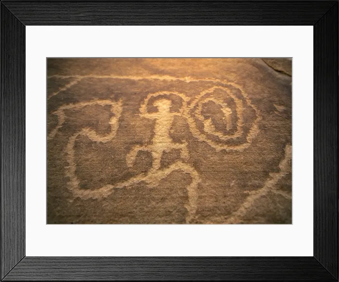 Framed Print : UNITED STATES OF AMERICA. COLORADO. Mesa Verde National Park. Petroglyphs of the Pueblo or Anazasi Indians Framed Print : UNITED STATES OF AMERICA. COLORADO. Mesa Verde National Park. Petroglyphs of the Pueblo or Anazasi Indians