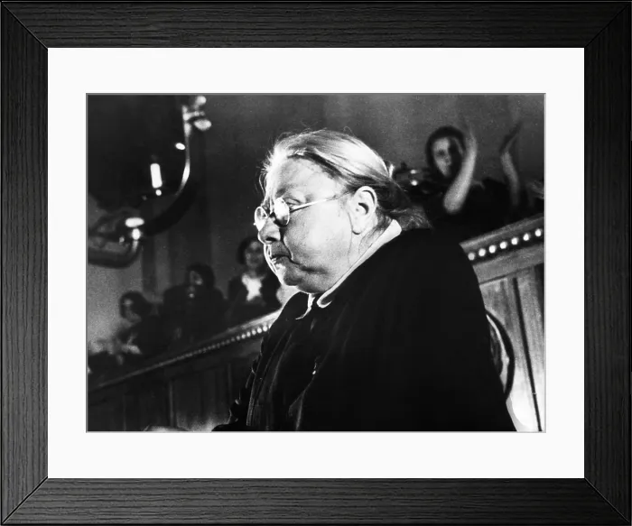 Framed Print : Nadezhda Krupskaya, Lenin's widow on May 10, 1936