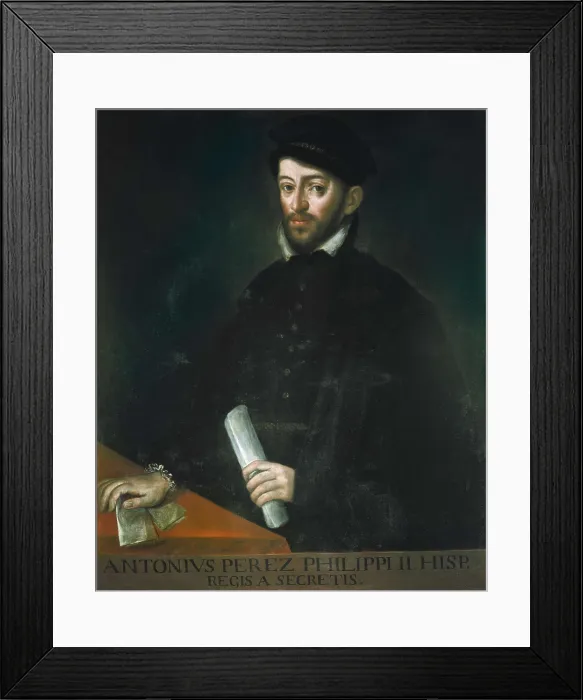 Framed Print : PONZ, Antonio (1725-1792). Portrait of Antonio Prez. 18th c. SPAIN. San Lorenzo de El Escorial. Royal Monastery of San Lorenzo de El Escorial. Oil on canvas Framed Print : PONZ, Antonio (1725-1792). Portrait of Antonio Prez. 18th c. SPAIN. San Lorenzo de El Escorial. Royal Monastery of San Lorenzo de El Escorial. Oil on canvas