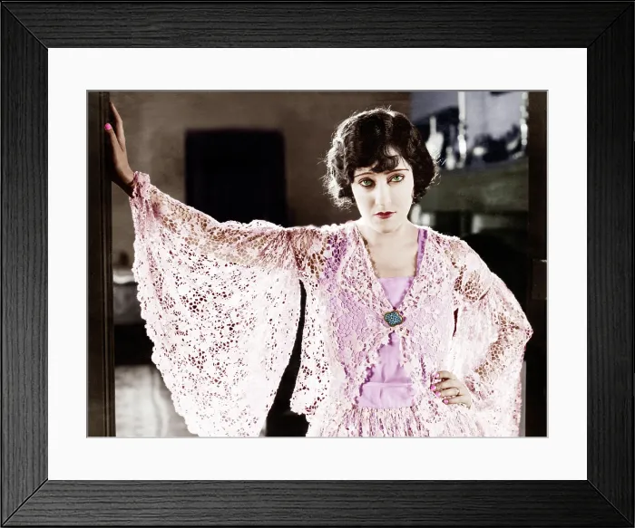 Framed Print : UNDER THE LASH, Gloria Swanson, 1921