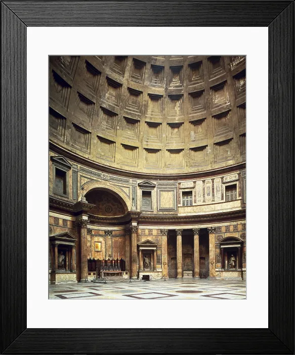 Framed Print : APOLLODORUS OF DAMASCUS (60-129). Pantheon. ITALY. Rome. Pantheon. Roman art. Early Empire. Architecture. AISA / Everett Collection**US SALES ONLY** Framed Print : APOLLODORUS OF DAMASCUS (60-129). Pantheon. ITALY. Rome. Pantheon. Roman art. Early Empire. Architecture. AISA / Everett Collection**US SALES ONLY**
