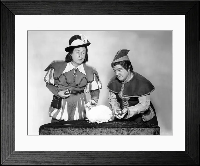 Framed Print : JACK AND THE BEANSTALK, Bud Abbott, Lou Costello [Abbott & Costello], 1952