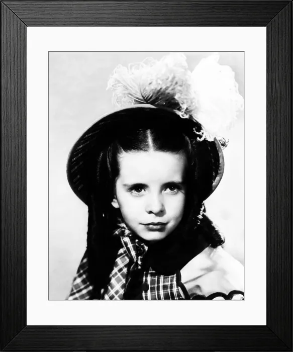 Framed Print : JANE EYRE, Margaret O'Brien, 1944, (c) 20th Century Fox, TM & Copyright / Courtesy: Everett Collection Framed Print : JANE EYRE, Margaret O'Brien, 1944, (c) 20th Century Fox, TM & Copyright / Courtesy: Everett Collection