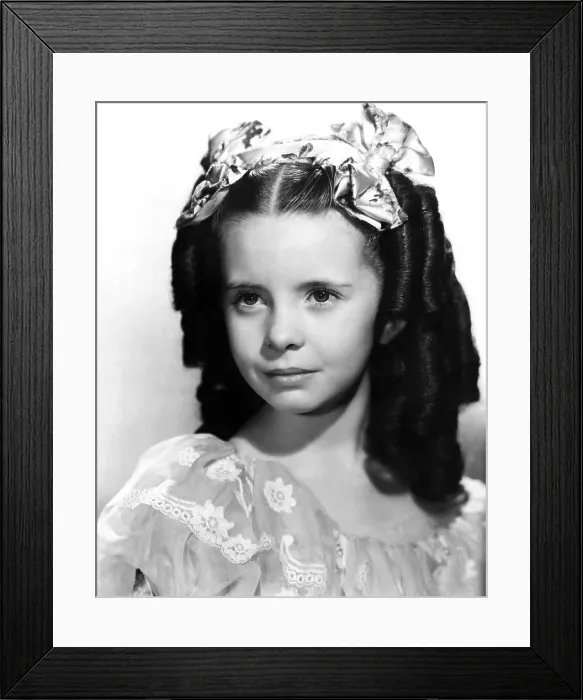 Framed Print : JANE EYRE, Margaret O'Brien, 1944, (c) 20th Century Fox, TM & Copyright / Courtesy: Everett Collection Framed Print : JANE EYRE, Margaret O'Brien, 1944, (c) 20th Century Fox, TM & Copyright / Courtesy: Everett Collection