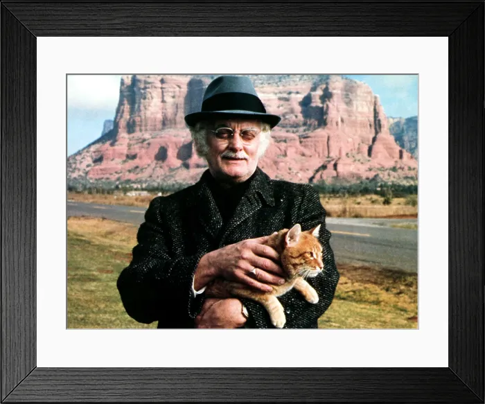 Framed Print : HARRY AND TONTO, Art Carney, 1974, TM and Copyright 20th Century Fox Film Corp. All rights reserved