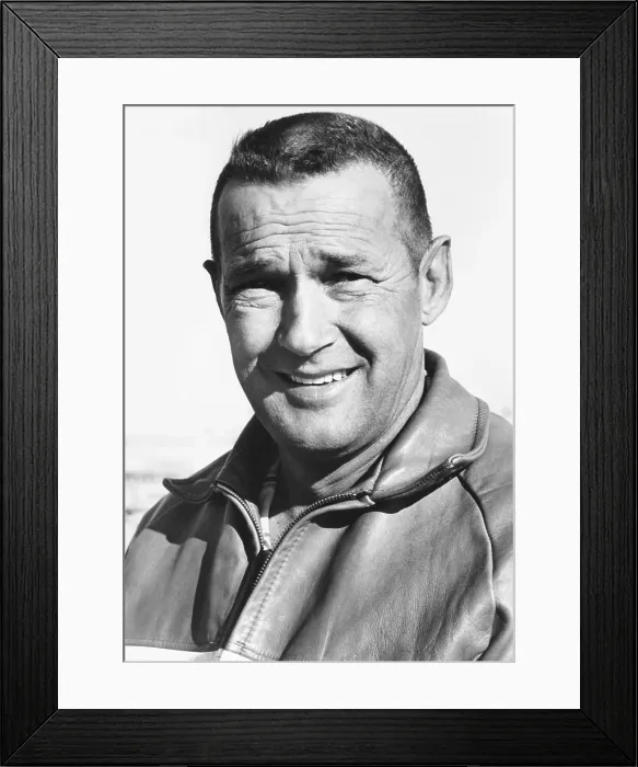 Framed Print : Jim Paschal was a NASCAR Grand National and Winston Cup driver. He raced from 1949 to 1972. (CSU_2015_8_497) Framed Print : Jim Paschal was a NASCAR Grand National and Winston Cup driver. He raced from 1949 to 1972. (CSU_2015_8_497)