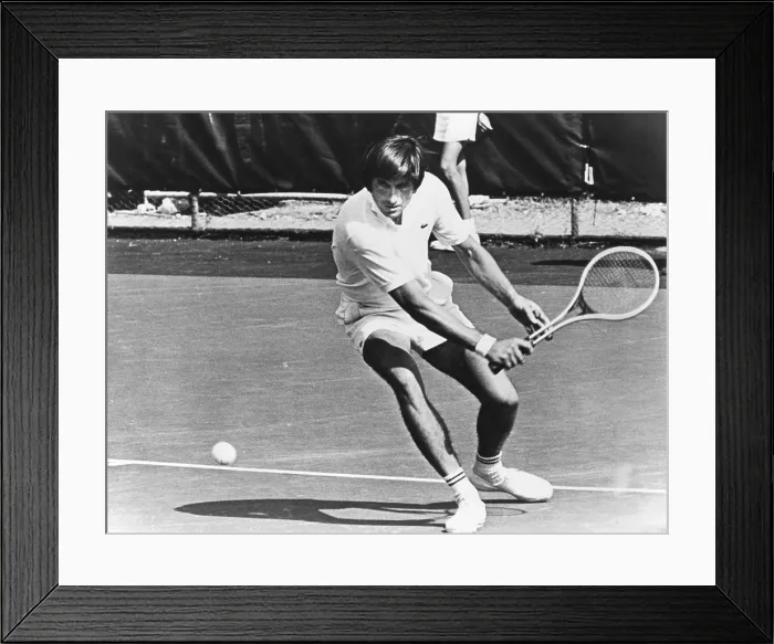 Framed Print : Charles Pasarell, Jr. Puerto Rican tennis player, in April 1975. He ranked in the top ten of the U.S. tennis players for 10 years, ranking U.S. No. 1 in 1967. (CSU_2015_8_498) Framed Print : Charles Pasarell, Jr. Puerto Rican tennis player, in April 1975. He ranked in the top ten of the U.S. tennis players for 10 years, ranking U.S. No. 1 in 1967. (CSU_2015_8_498)