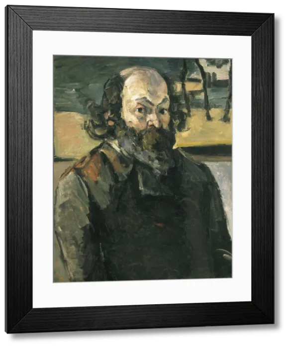 Framed Print : CEZANNE, Paul (1839-1906). Self Portrait. 1873 - 1876. Impressionism. Oil on canvas. FRANCE. Paris. Muse d'Orsay (Orsay Museum). AISA / Everett Collection**US SALES ONLY** Framed Print : CEZANNE, Paul (1839-1906). Self Portrait. 1873 - 1876. Impressionism. Oil on canvas. FRANCE. Paris. Muse d'Orsay (Orsay Museum). AISA / Everett Collection**US SALES ONLY**