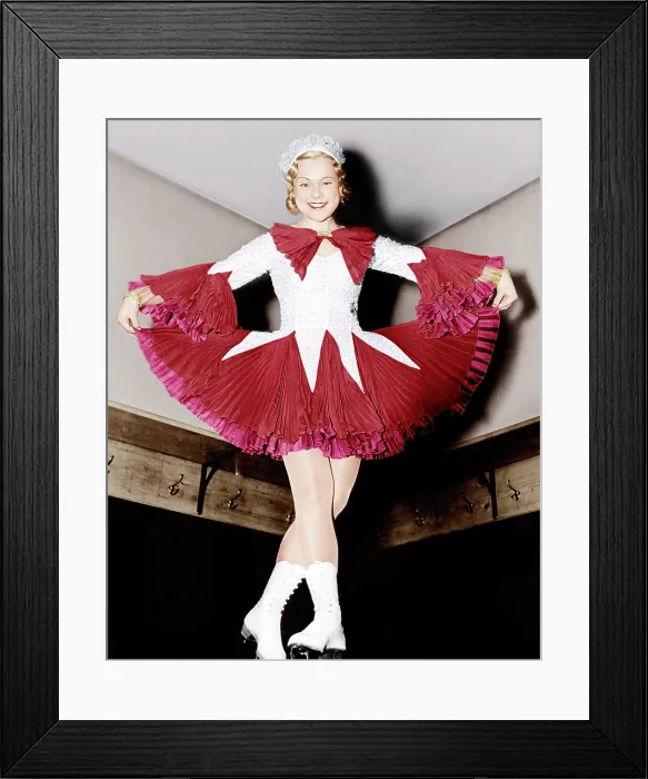 Framed Print : HAPPY LANDING, Sonja Henie, 1938. 20th Century-Fox Film Corporation, TM & Copyright / courtesy Everett Collection Framed Print : HAPPY LANDING, Sonja Henie, 1938. 20th Century-Fox Film Corporation, TM & Copyright / courtesy Everett Collection