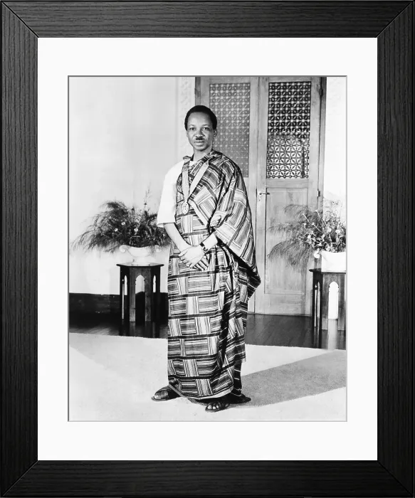 Framed Print : President Julius Nyerere of Tanganyika (Tanzania), Nov. 1963. He was elected without opposition five times and ruled from 1960 until his retirement in 1985