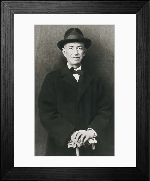 Framed Print : FALLA, Manuel de (1876-1946). Portrait aged 50 years old. AISA / Everett Collection**US SALES ONLY**