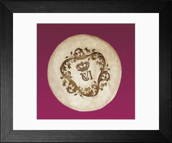 Framed Print : Spain. Second Carlist War. Embroidered Carlist beret. SPAIN. Madrid. Army Museum. AISA / Everett Collection**US SALES ONLY**