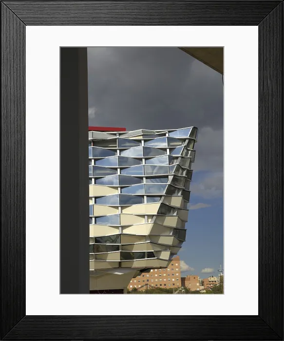 Framed Print : SPAIN. Zaragoza. Expo Zaragoza 2008. Aragon Pavilion. Architecture. AISA / Everett Collection - Image has fine art copyright