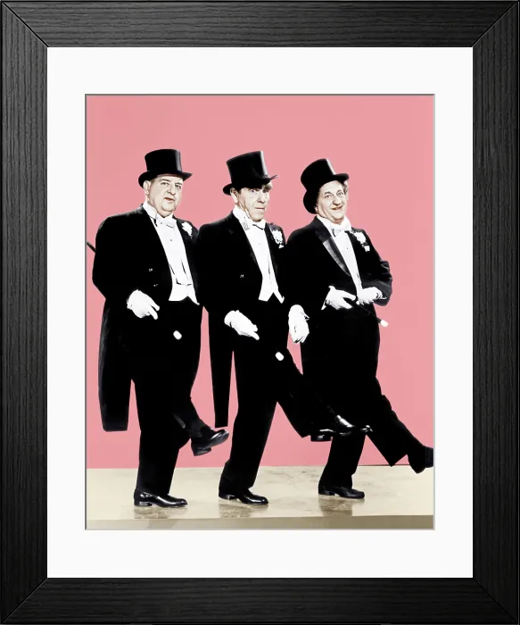 Framed Print : HAVE ROCKET, WILL TRAVEL, from left: Joe DeRita, Moe Howard, Larry Fine, (aka The Three Stooges), 1959 Framed Print : HAVE ROCKET, WILL TRAVEL, from left: Joe DeRita, Moe Howard, Larry Fine, (aka The Three Stooges), 1959