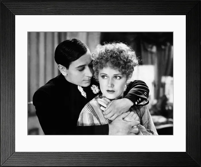 Framed Print : THE BOWERY, George Raft, Fay Wray, TM and copyright 20th Century Fox Film Corp. All rights reserved  /  Courtesy: Everett Collection
