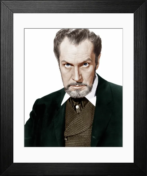 Framed Print : THE HAUNTED PALACE, Vincent Price, 1963