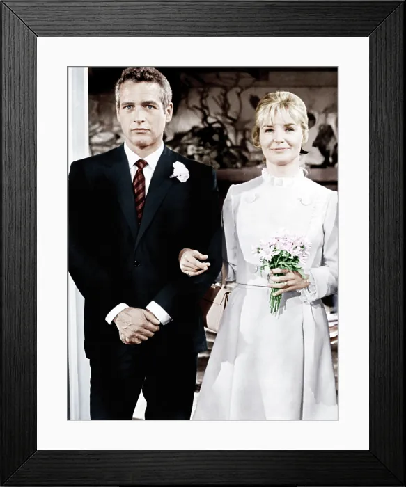 Framed Print : WINNING, from left: Paul Newman, Joanne Woodward, 1969