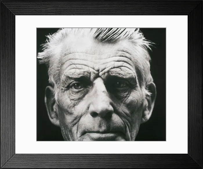 Framed Print : BECKETT, Samuel (1908-1989). AISA / Everett Collection**US SALES ONLY** Framed Print : BECKETT, Samuel (1908-1989). AISA / Everett Collection**US SALES ONLY**