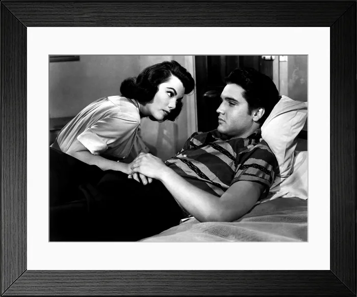 Framed Print : JAILHOUSE ROCK, Judy Tyler, Elvis Presley, 1957