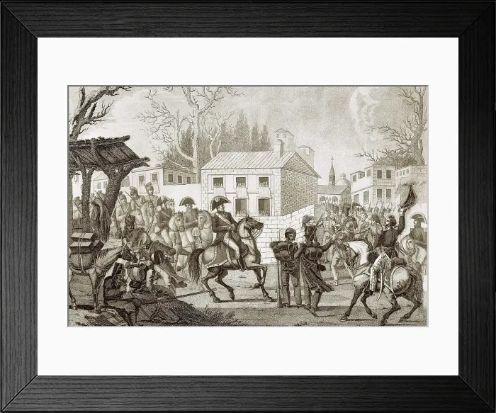 Framed Print : Spain. Liberal Triennium. Arrival of the Duke of Angouleme and The Hundred Thousand Sons of Saint Louis to the Port of Santa Maria (16th August 1823). Litography. SPAIN. Madrid Framed Print : Spain. Liberal Triennium. Arrival of the Duke of Angouleme and The Hundred Thousand Sons of Saint Louis to the Port of Santa Maria (16th August 1823). Litography. SPAIN. Madrid