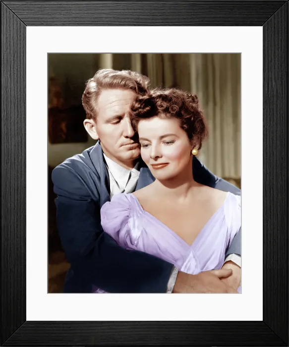 Framed Print : WITHOUT LOVE, from left: Spencer Tracy, Katharine Hepburn, 1945