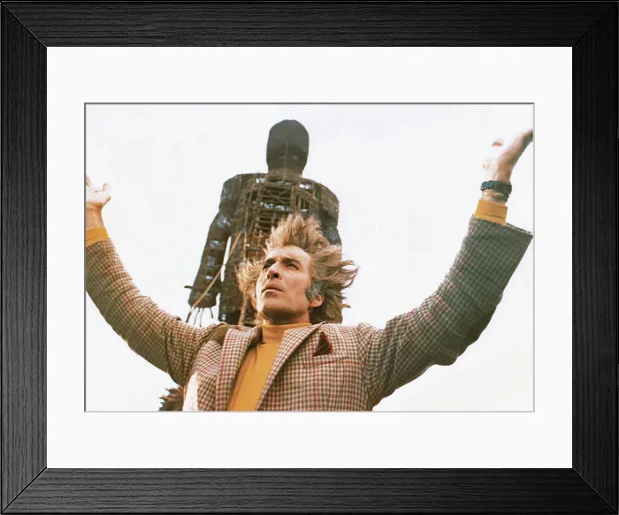 Framed Print : THE WICKER MAN, Christopher Lee, 1973