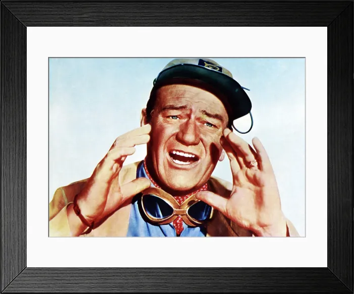 Framed Print : HATARI!, John Wayne, 1962