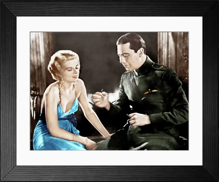 Framed Print : HELL'S ANGELS, from left: Jean Harlow, Ben Lyon, 1930 Framed Print : HELL'S ANGELS, from left: Jean Harlow, Ben Lyon, 1930