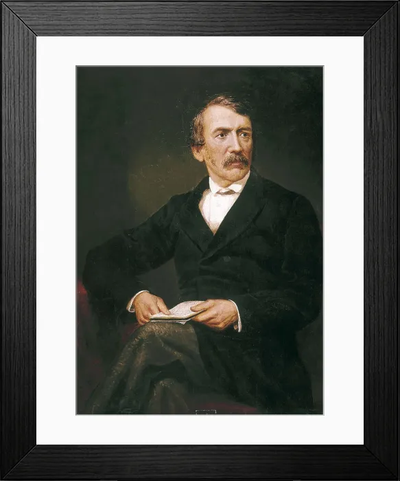 Framed Print : HAVILL, Frederick (-1884). David Livingstone. 2nd half 19th c. Oil on canvas. AISA / Everett Collection**US SALES ONLY**