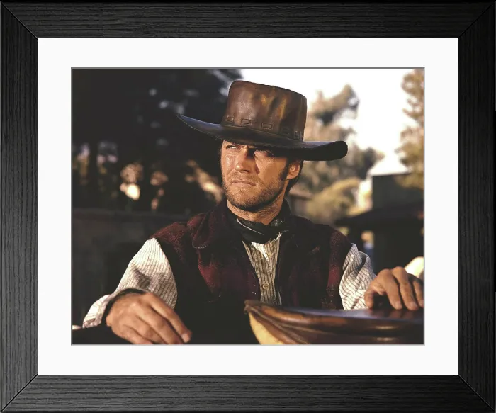 Framed Print : TWO MULES FOR SISTER SARA, Clint Eastwood, 1970