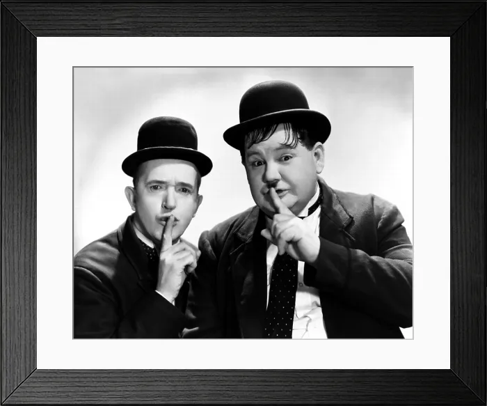 Framed Print : WAY OUT WEST, Stan Laurel, Oliver Hardy, 1937