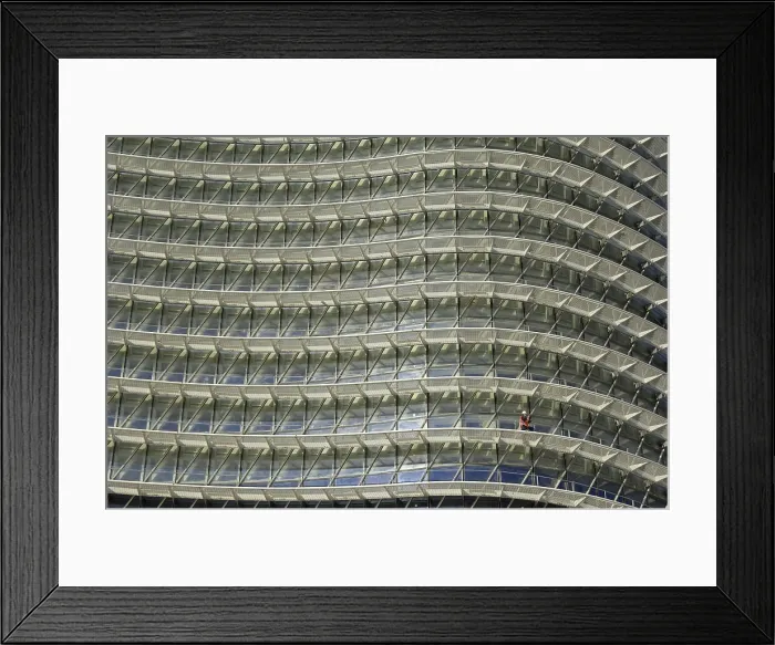 Framed Print : SPAIN. Zaragoza. Expo Zaragoza 2008. Water Tower, by Enrique de Teresa. Architecture. AISA / Everett Collection - Image has fine art copyright