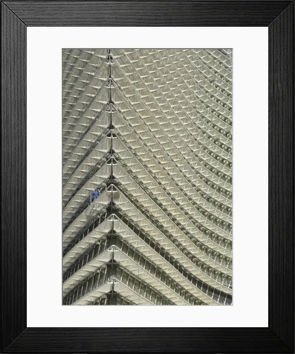 Framed Print : SPAIN. Zaragoza. Expo Zaragoza 2008. Water Tower, by Enrique de Teresa. Architecture. AISA / Everett Collection - Image has fine art copyright