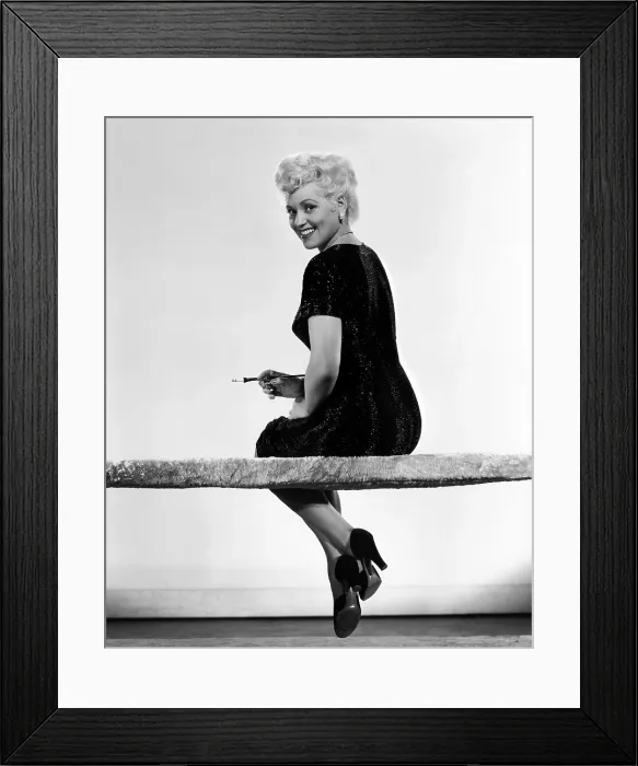 Framed Print : BORN YESTERDAY, Judy Holliday, 1950