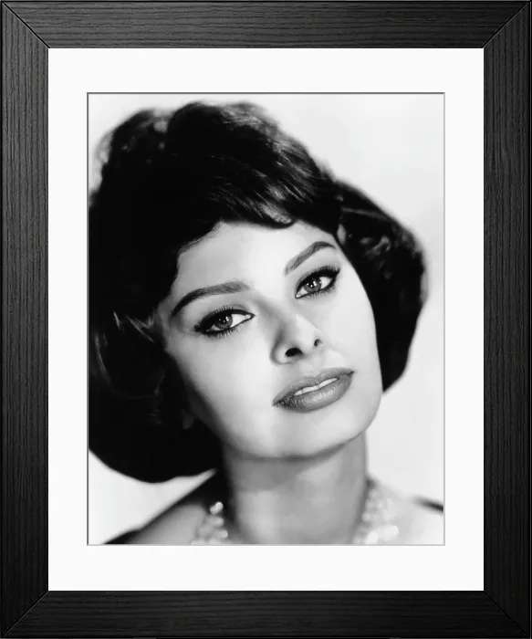 Framed Print : Sophia Loren, ca. late 1950s