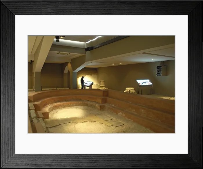 Framed Print : SPAIN. Zaragoza. Roman baths. AISA / Everett Collection**US SALES ONLY**