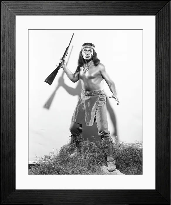 Framed Print : BROKEN ARROW, Jeff Chandler, 1950, 20th Century Fox, TM & Copyright / Courtesy: Everett Collection Framed Print : BROKEN ARROW, Jeff Chandler, 1950, 20th Century Fox, TM & Copyright / Courtesy: Everett Collection