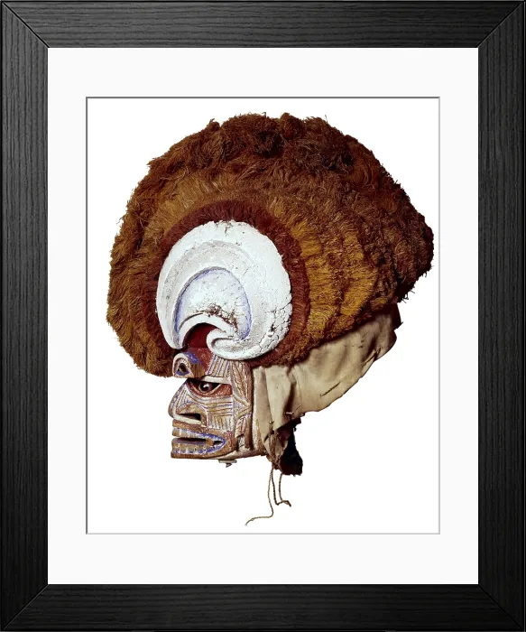 Framed Print : Mask of the Malanggan ceremony. 20th c. Art from Melanesia. Decorative Arts. UNITED STATES OF AMERICA. Philadelphia Framed Print : Mask of the Malanggan ceremony. 20th c. Art from Melanesia. Decorative Arts. UNITED STATES OF AMERICA. Philadelphia