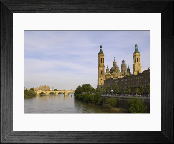 Framed Print : SPAIN. Zaragoza. Baslica de Nuestra Seora del Pilar (Basilica of Our Lady of the Pillar)